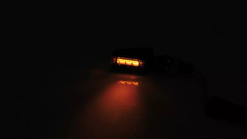 HIGHSIDER pro Flight LED Blinker Schwarz/Getönt E-Geprüft (Paar)