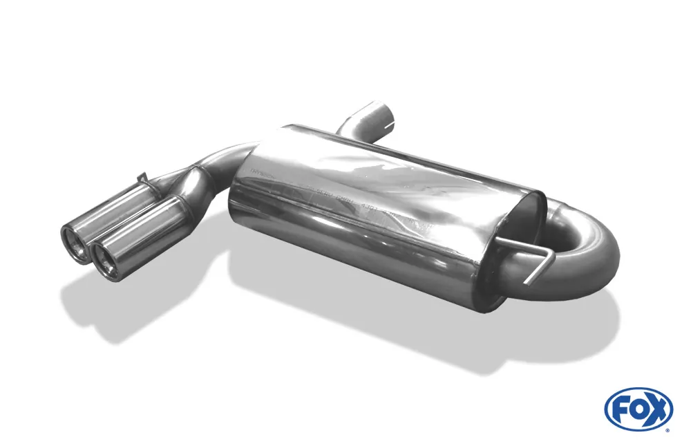 Audi S3 Typ 8L  Endschalldämpfer Ø70mm - 2x76 Typ 13