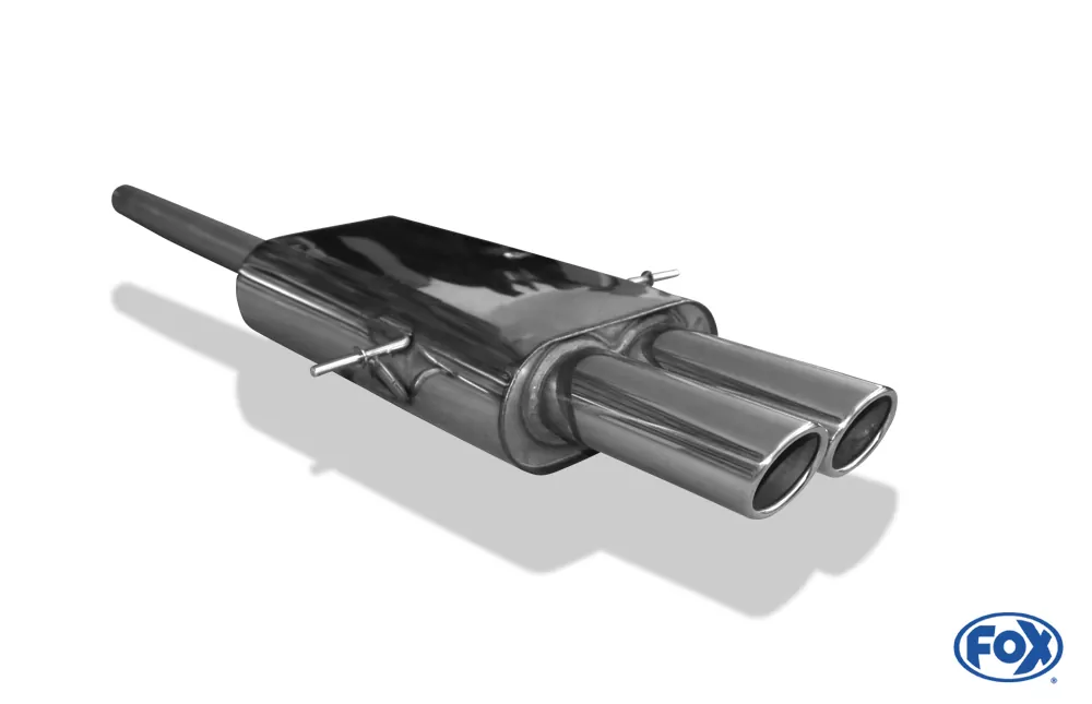 Mini Cooper S R56  Endschalldämpfer Ausgang mittig - 2x88x74 Typ 32