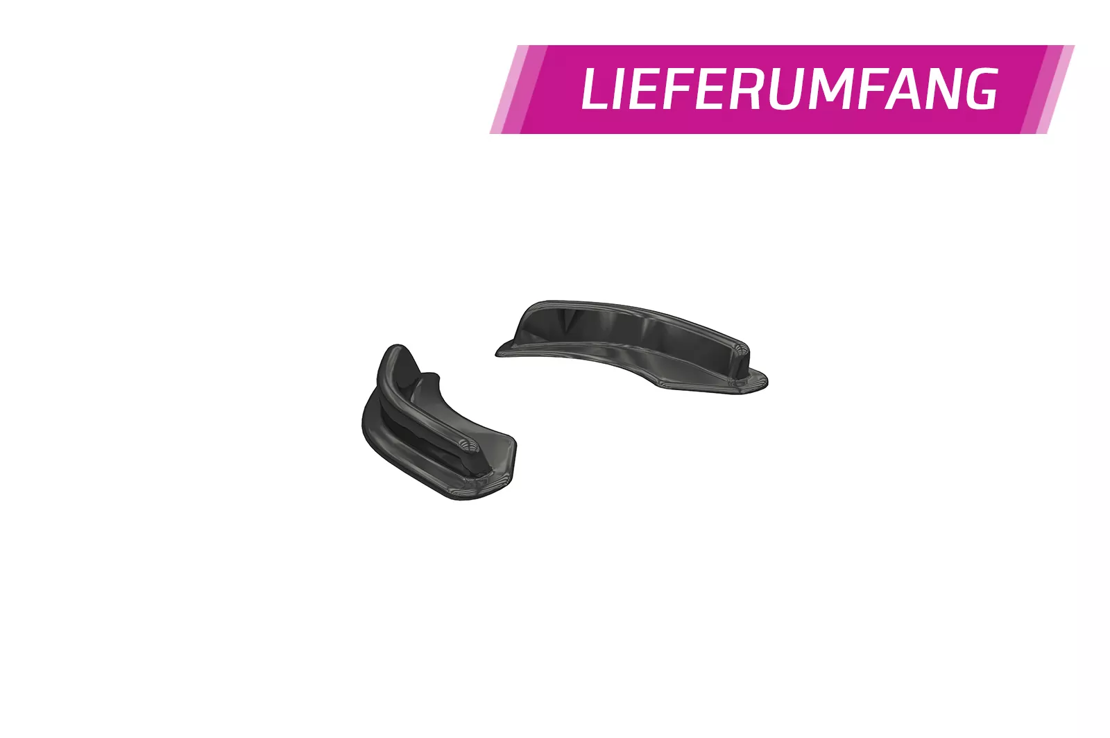 Performance Flaps für Porsche 911 / 992/991/997/996, Boxster 981, Cayman 981C FP015 Strukturiert (schwarz matt)