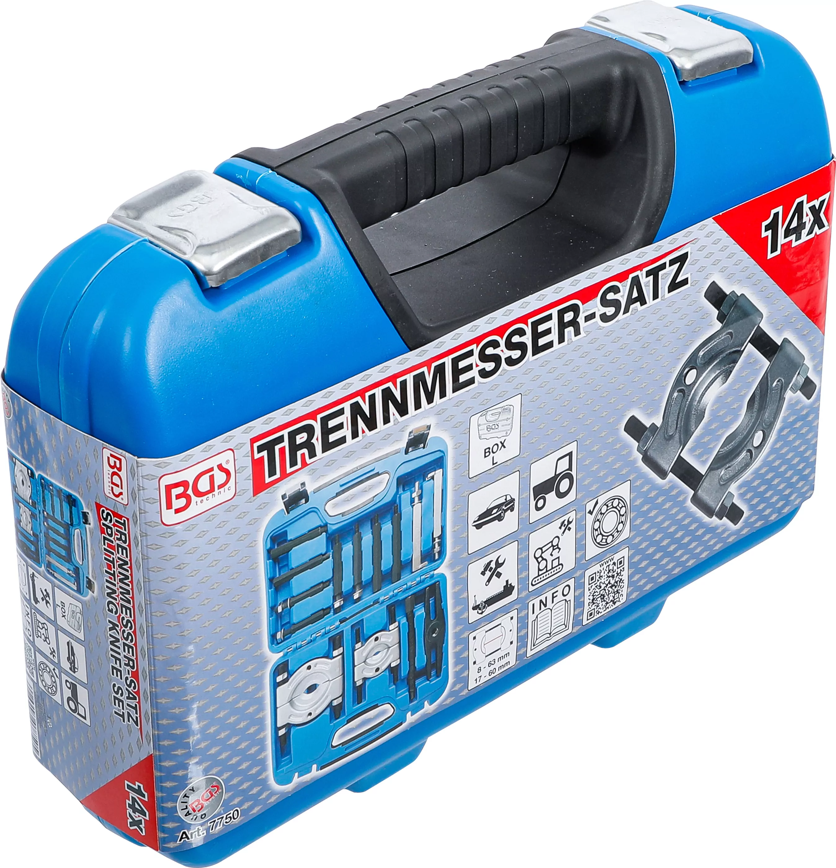 Trennmesser-Satz für Kugellager-Arbeiten | 14-tlg.