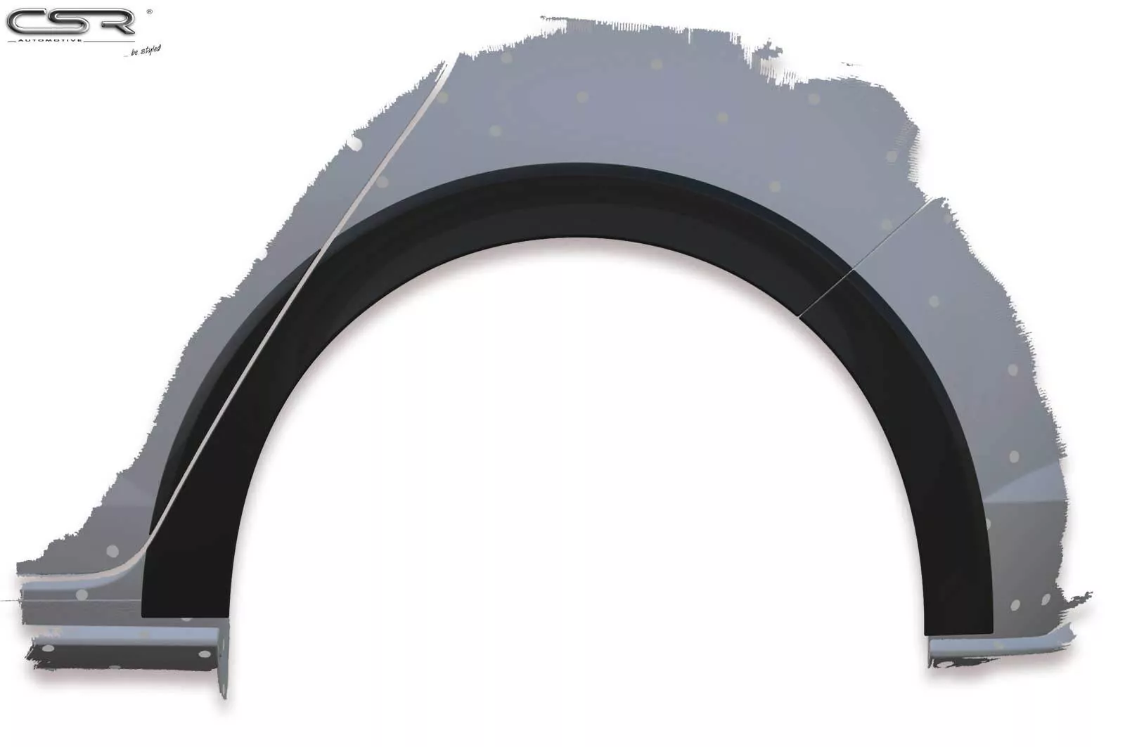 Kotflügelverbreiterung hinten für VW Polo VI 2G VB019