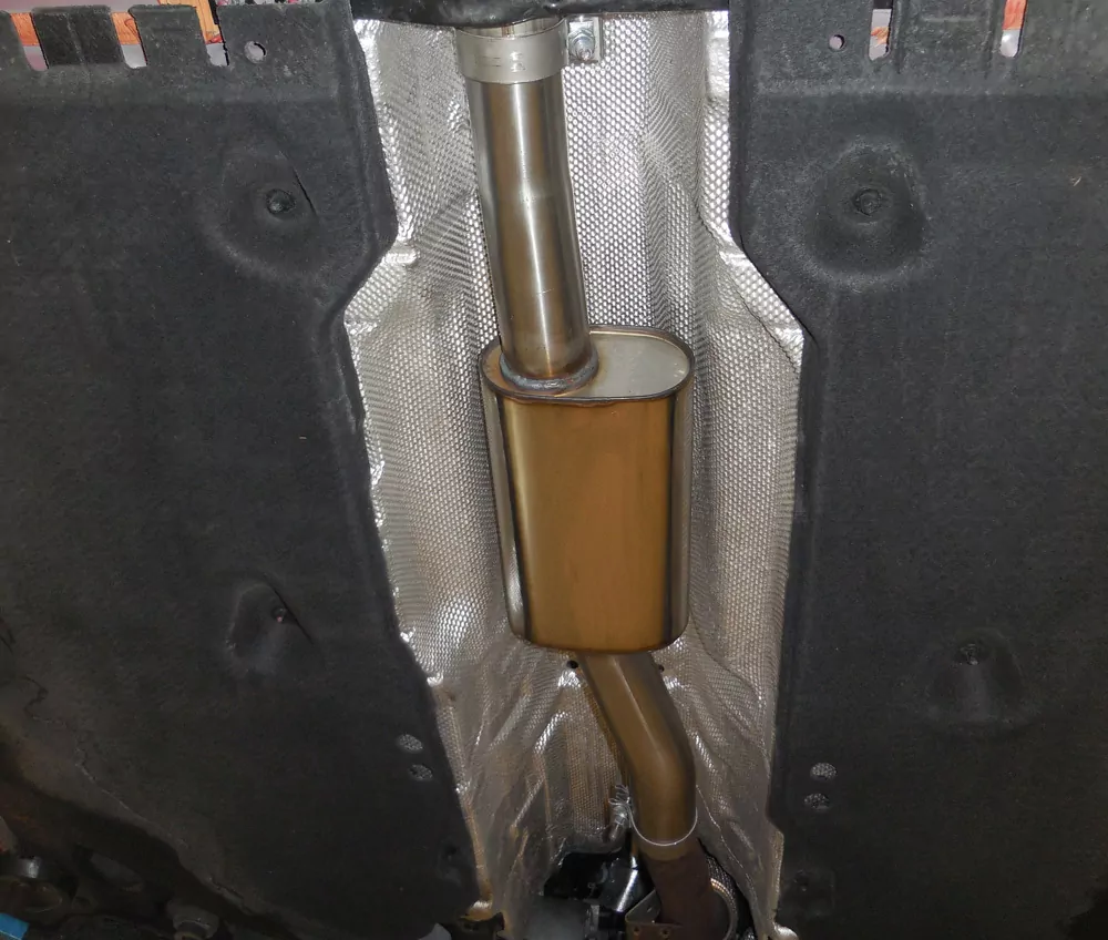 Dacia Duster 4x2 - Frontantrieb  Endschalldämpfer rechts/links - 1x90 Typ 12 rechts/links