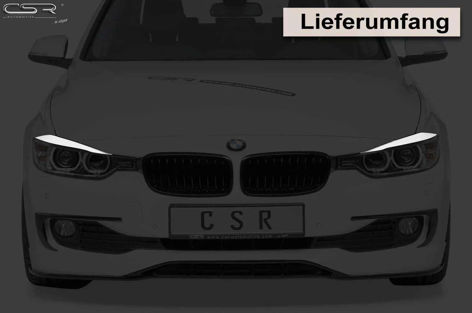 Scheinwerferblenden für BMW 3er F30, F31 SB251