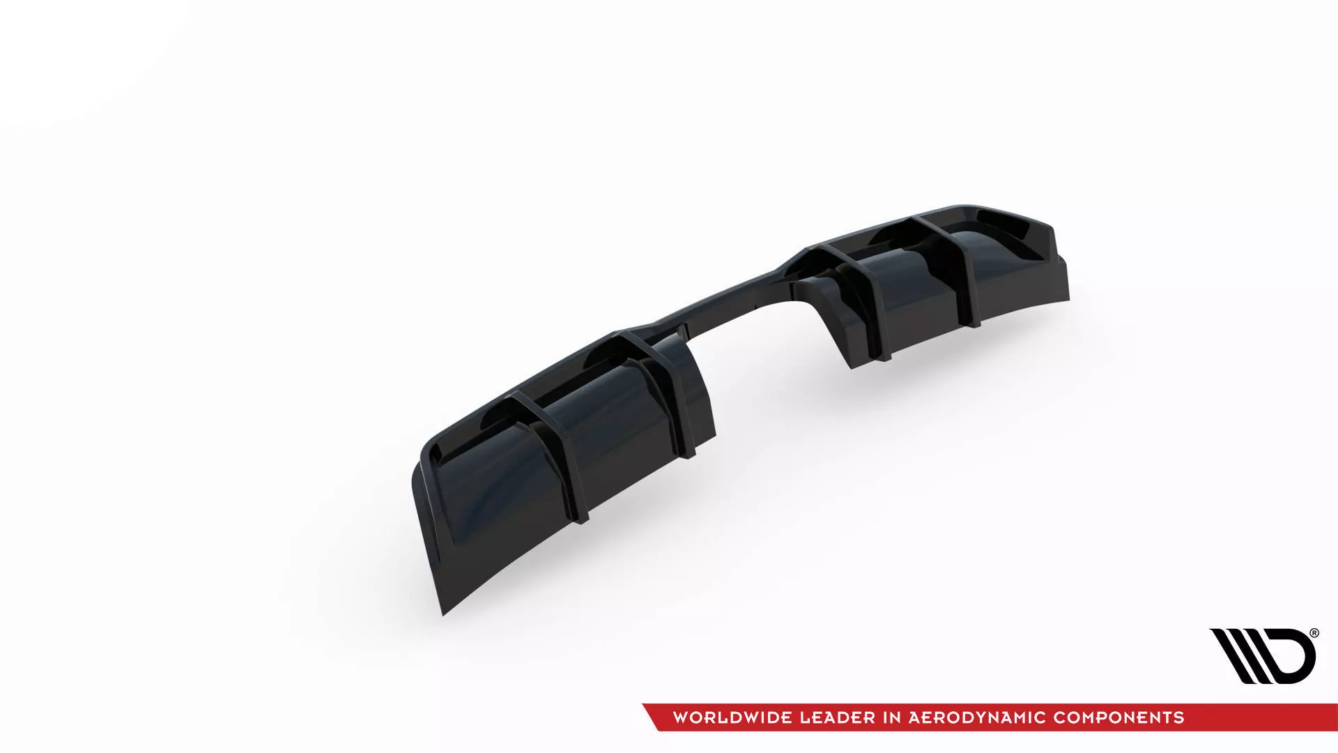 Diffusor Heck Ansatz Für Mini Cooper John Cooper Works R56 Schwarz Hochglanz
