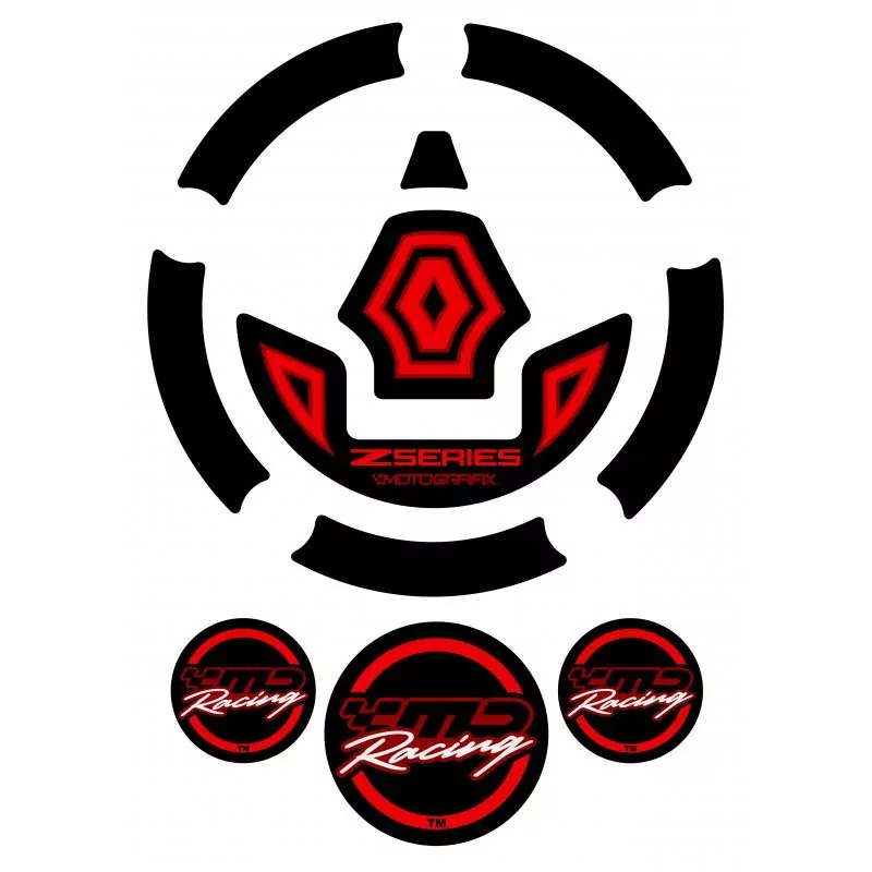 Motografix Tankdeckel Protektor Kawasaki Z Modelle KGC001R