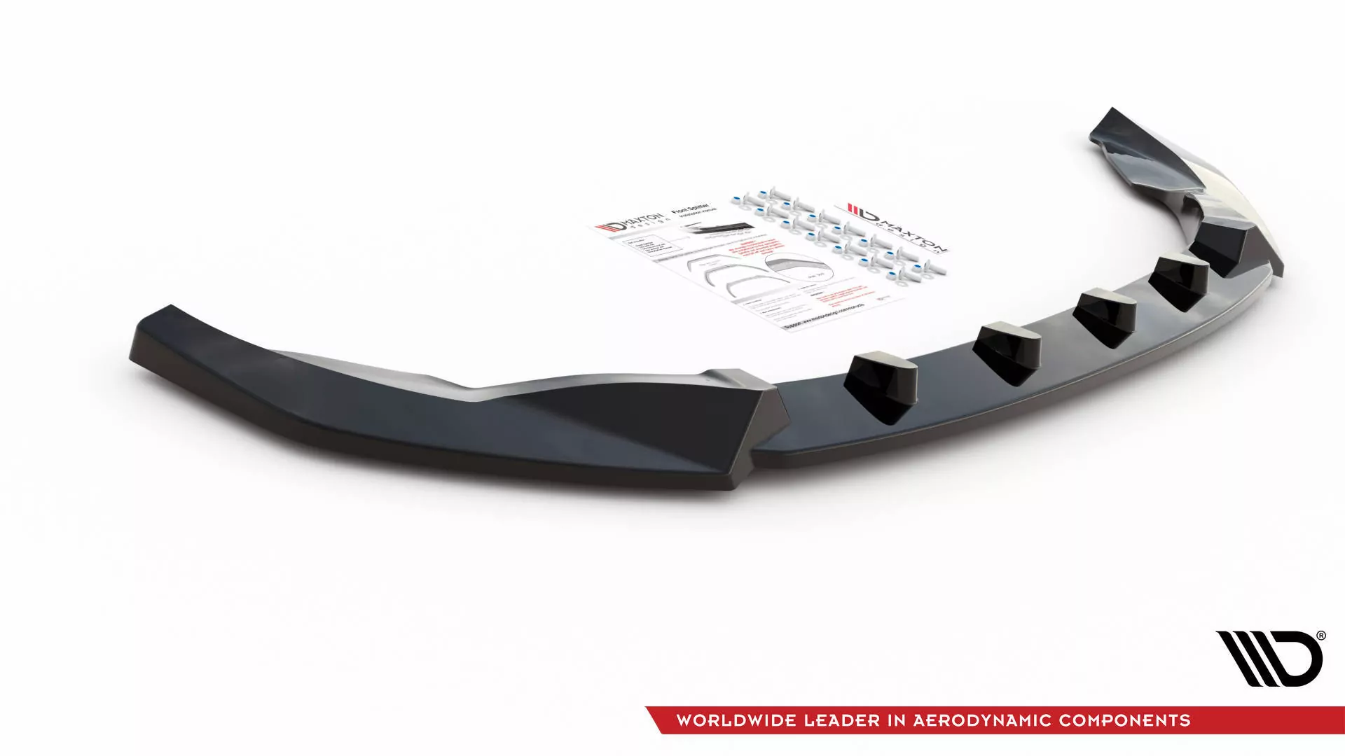 Front Ansatz V.3 Für Nissan 370Z Facelift Schwarz Hochglanz