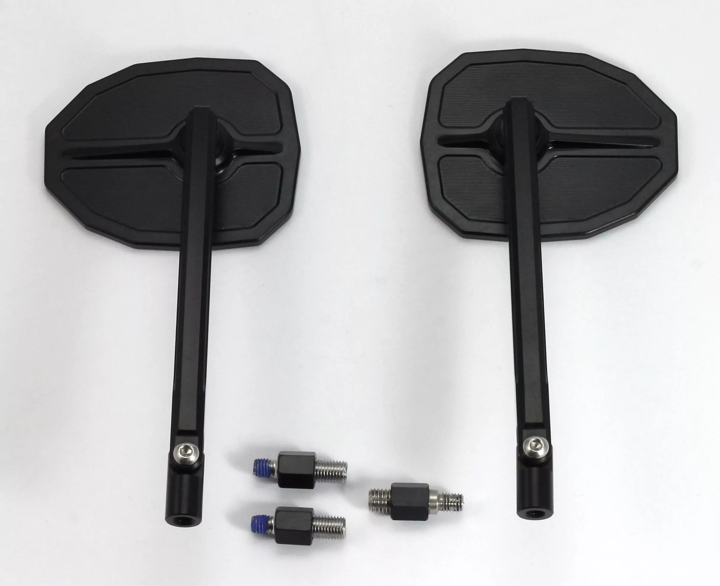 MG Biketec Spiegel Set für M10 x 1,5 mm Gewinde für BMW F 650 GS ab 2008