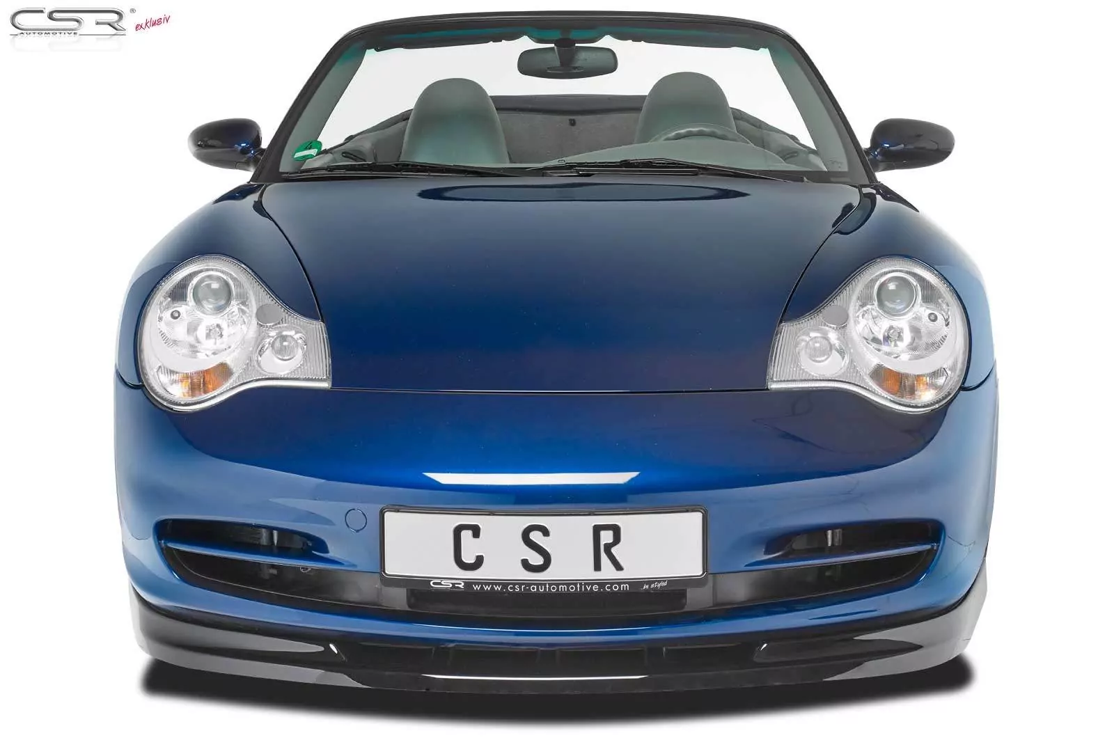 Cup-Spoilerlippe mit ABE für Porsche 911/996 CSL355-M Carbon Look (matt)