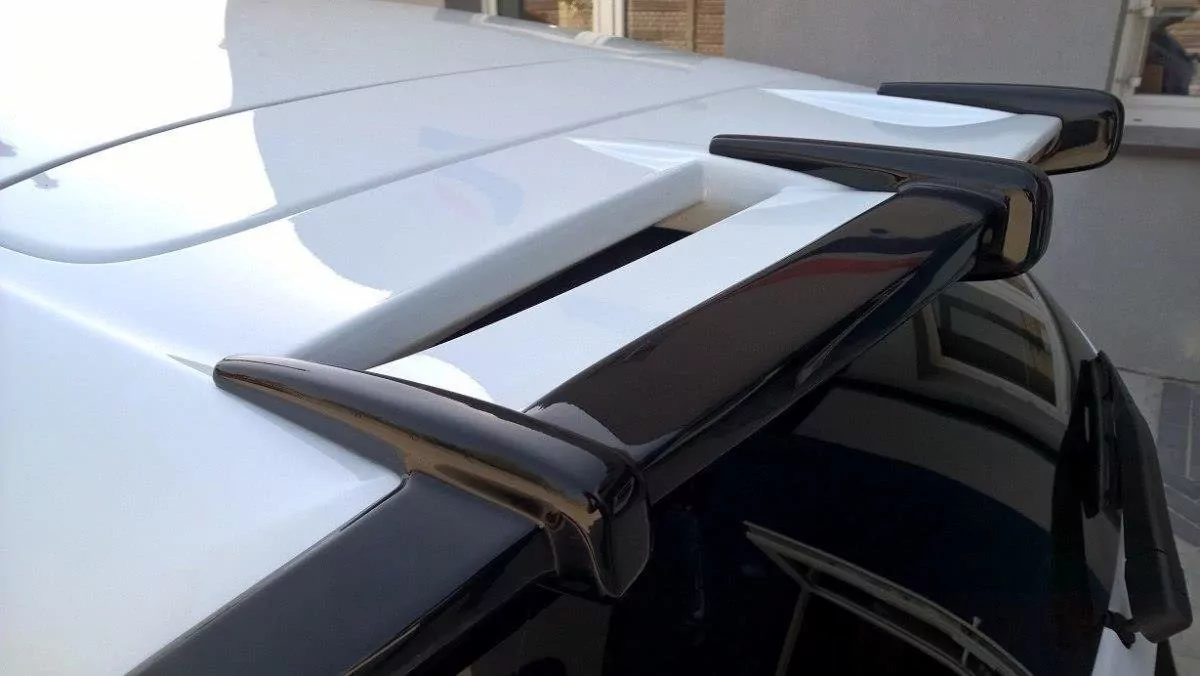 Dachspoiler Heck Spoiler Erweiterung Passend Für FORD FIESTA MK7 ST / ZETEC S FL GRUNDIERT