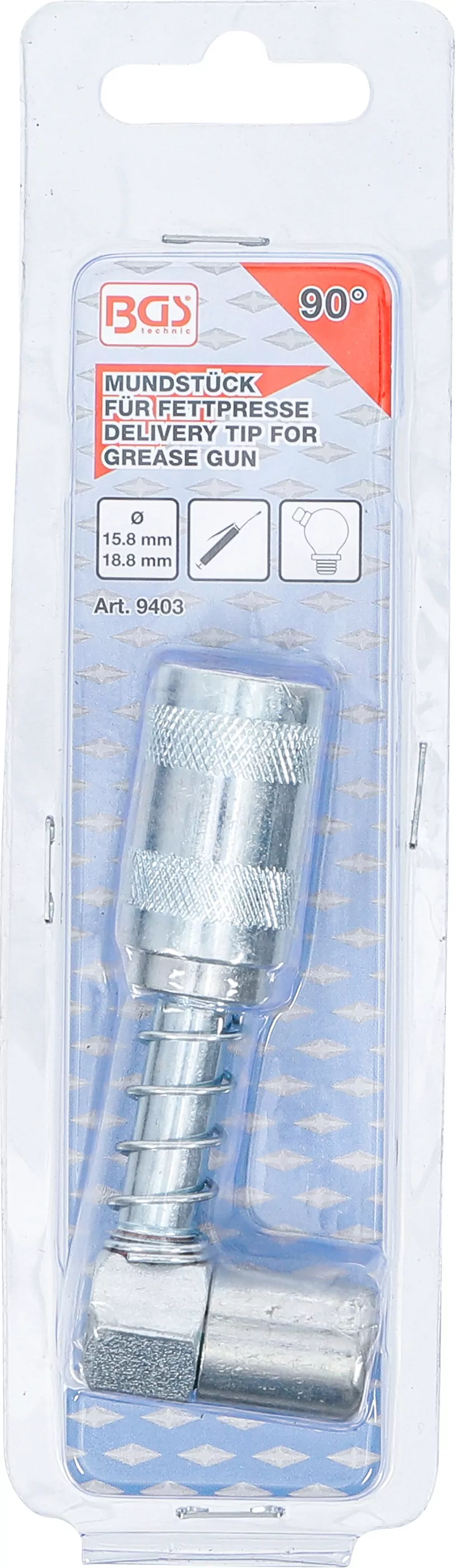 Mundstück für Fettpresse | abgewinkelt