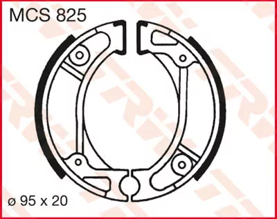 Bremsbacken Mcs825