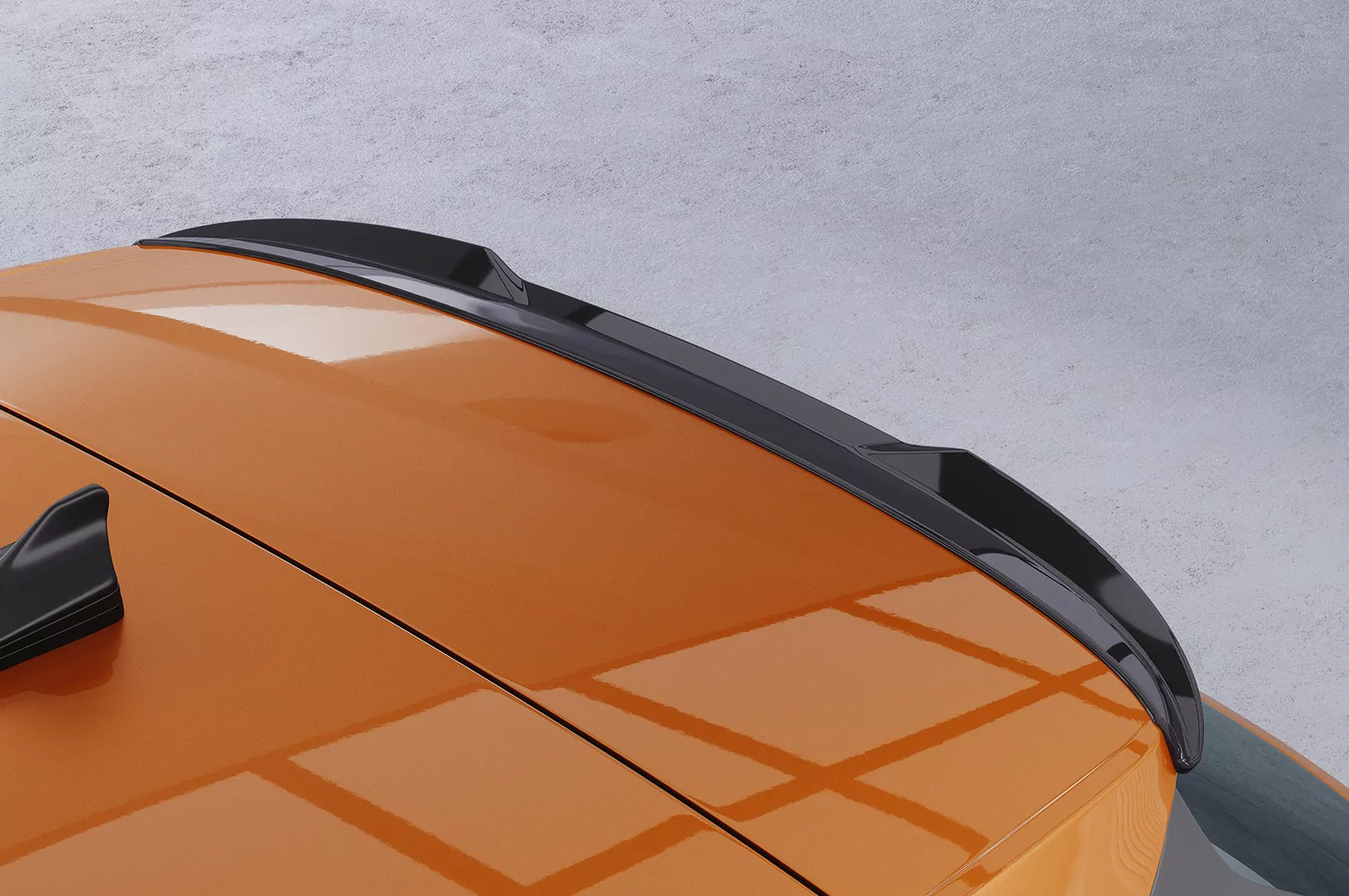 Heckflügel mit ABE für Skoda Octavia 4 Combi HF889 Schwarz Strukturiert