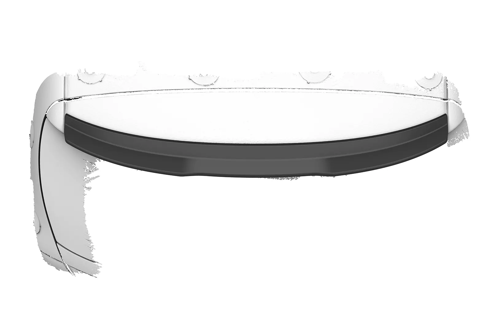 Heckflügel mit ABE für Seat Leon 2 (Typ 1P) HF161 Schwarz Strukturiert