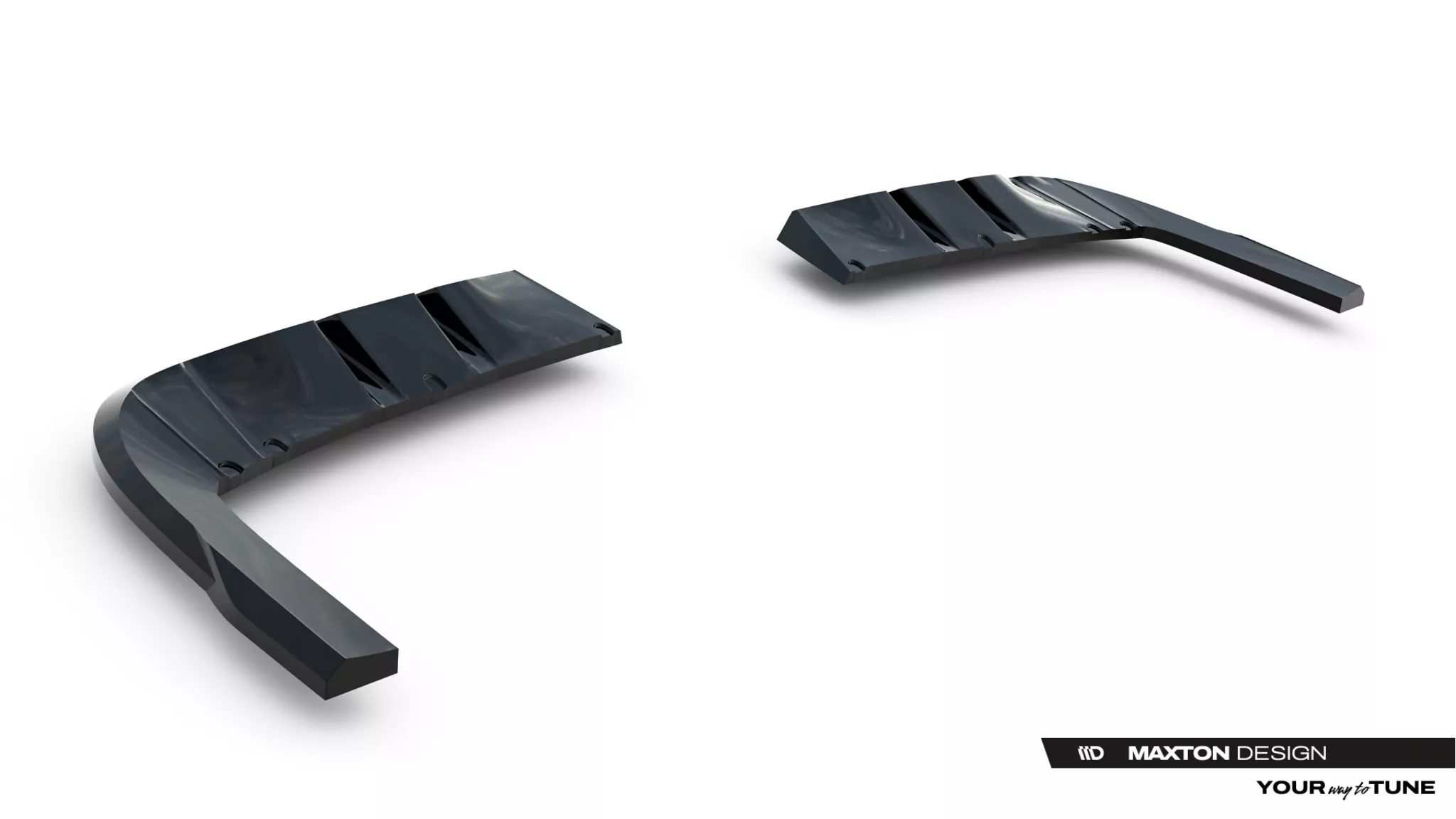 Heck Ansatz Flaps Diffusor Passend Für Ford Transit Custom MSRT Mk2 