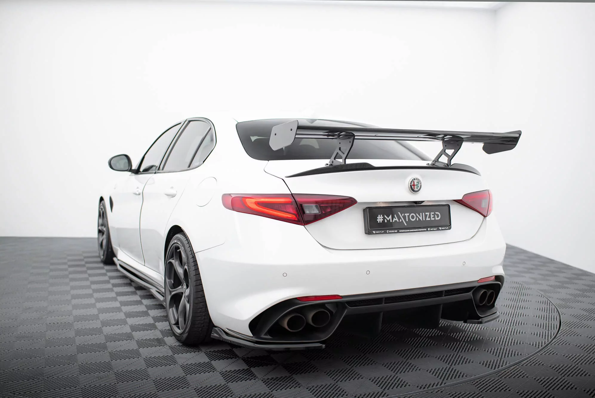 Carbon Spoiler Alfa Romeo Giulia Quadrifoglio