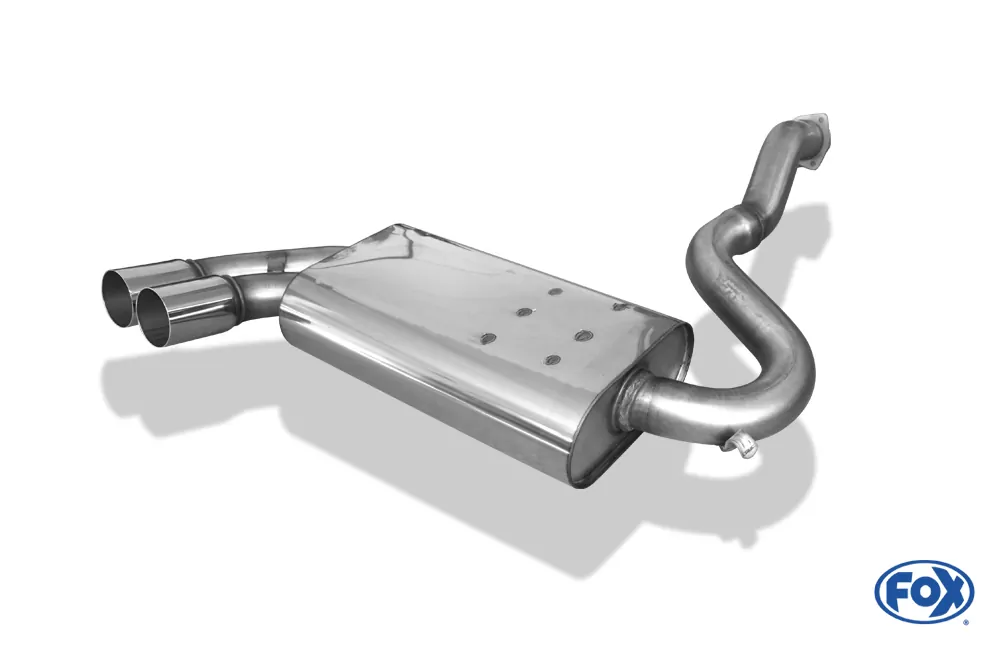 Audi Urquattro  Endschalldämpfer - 2x76 Typ 10