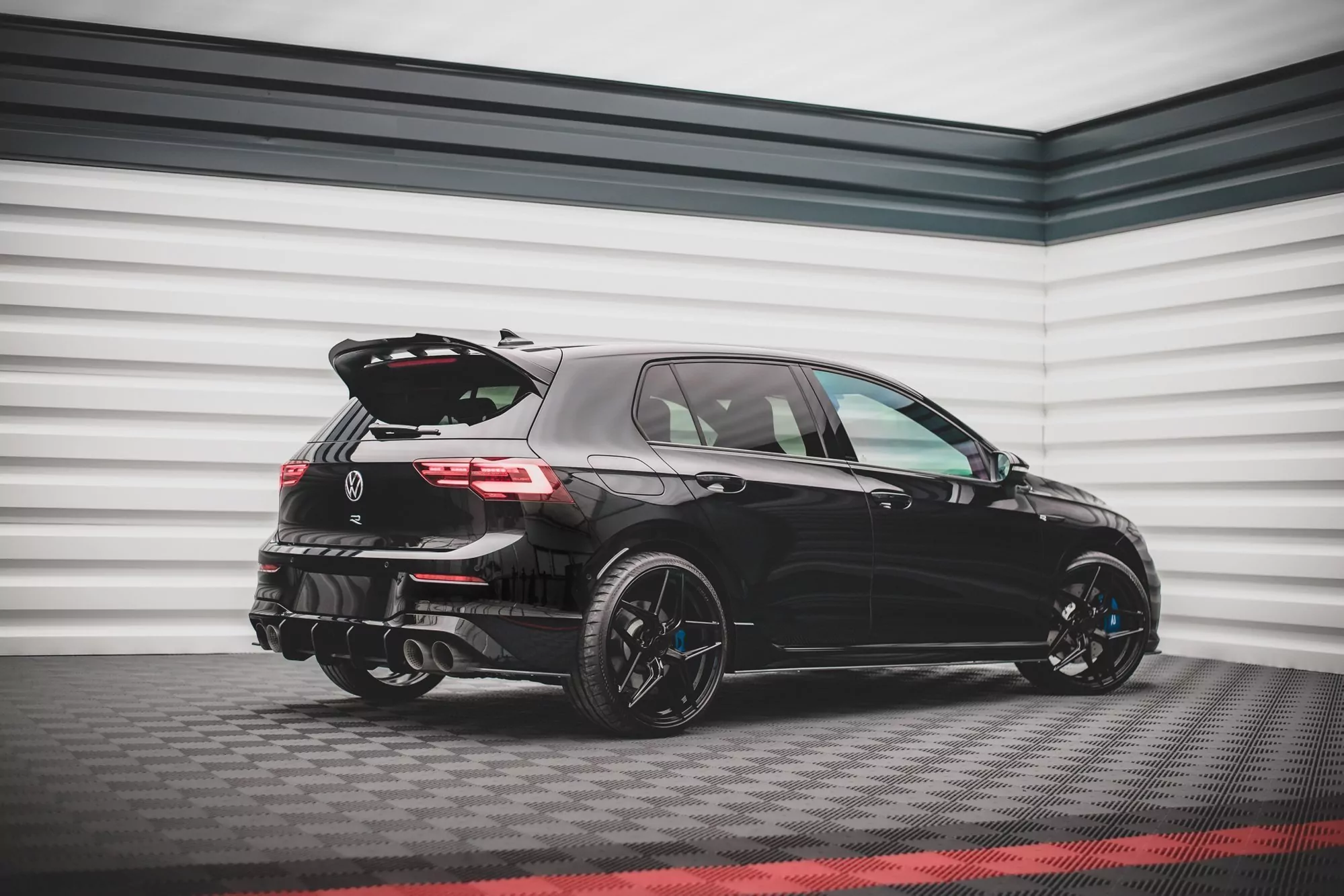 Street Pro Heckschürze Für Volkswagen Golf R Mk8
