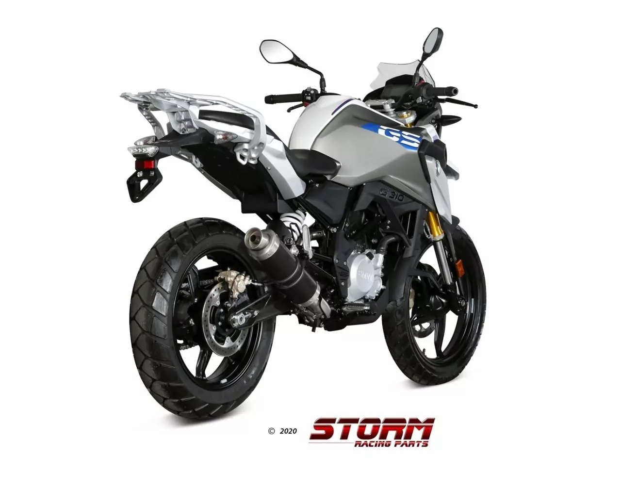 Storm By MIVV GP Schwarz BMW G 310 GS 17-22