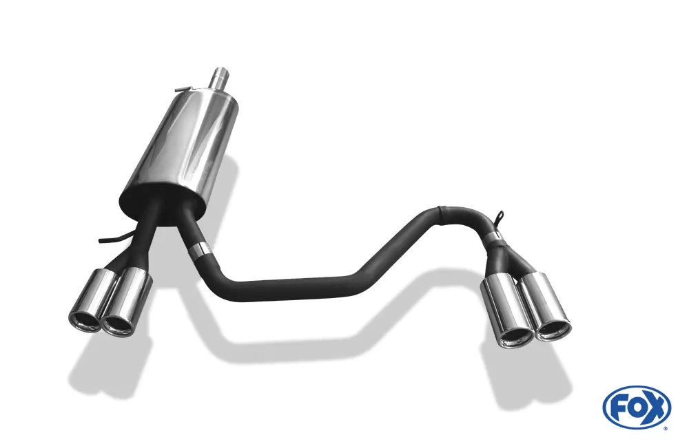 VW Passat 3B/ 3BG  Endschalldämpfer Ausgang rechts/links - 2x76 Typ 13 rechts/links