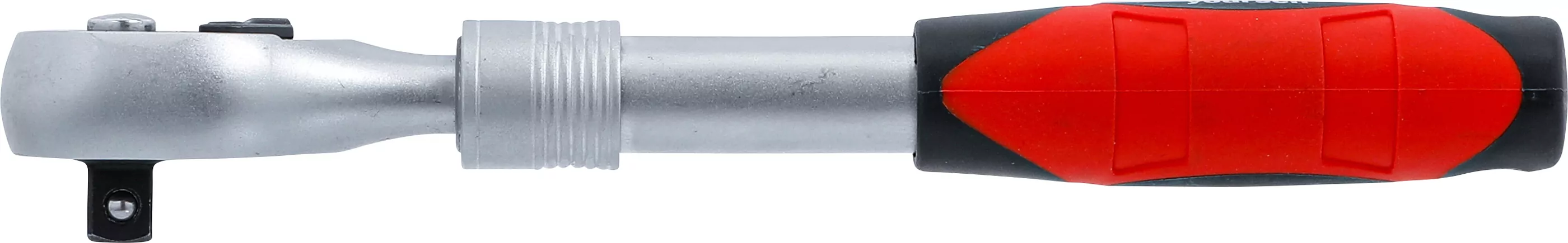 Umschaltknarren-Satz | ausziehbar | Abtrieb Außenvierkant 6,3 mm (1/4") - 10 mm (3/8") - 12,5 mm (1/2") | 3-tlg.