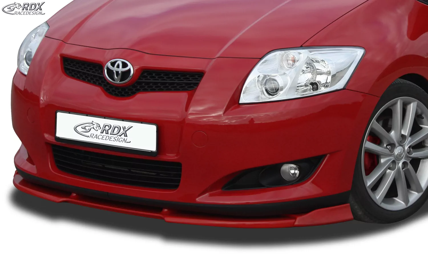 RDX Frontspoiler VARIO-X für TOYOTA Auris E150 (-2010) Frontlippe Front Ansatz Vorne Spoilerlippe