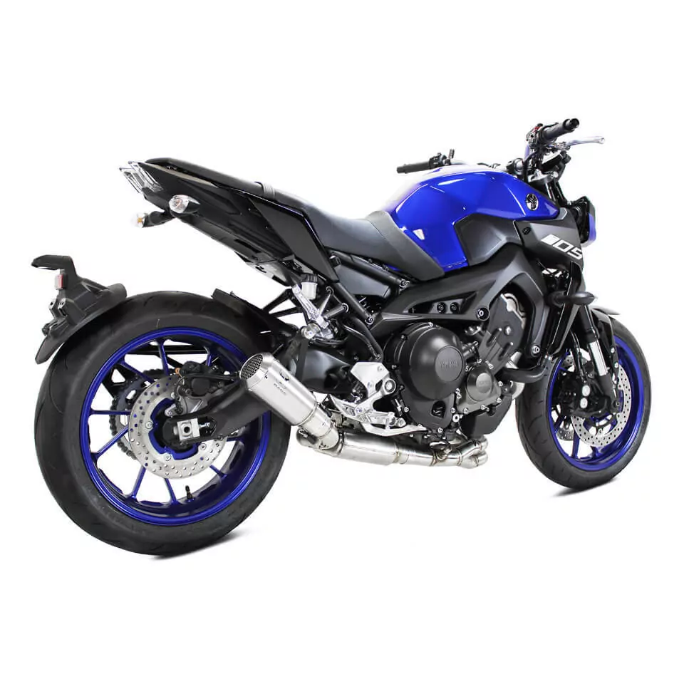IXRACE Edelstahl-Komplettanlage MK2 für Yamaha MT-09, XSR 900, 16- E-geprüft