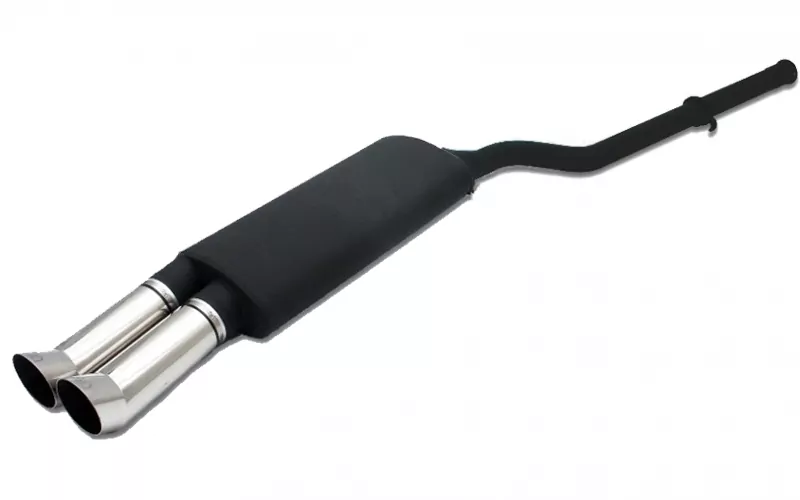 Ulter Sportauspuff für Bmw E36 6 cyl. 1990-1998 - 2 Endrohre Rund Ø80