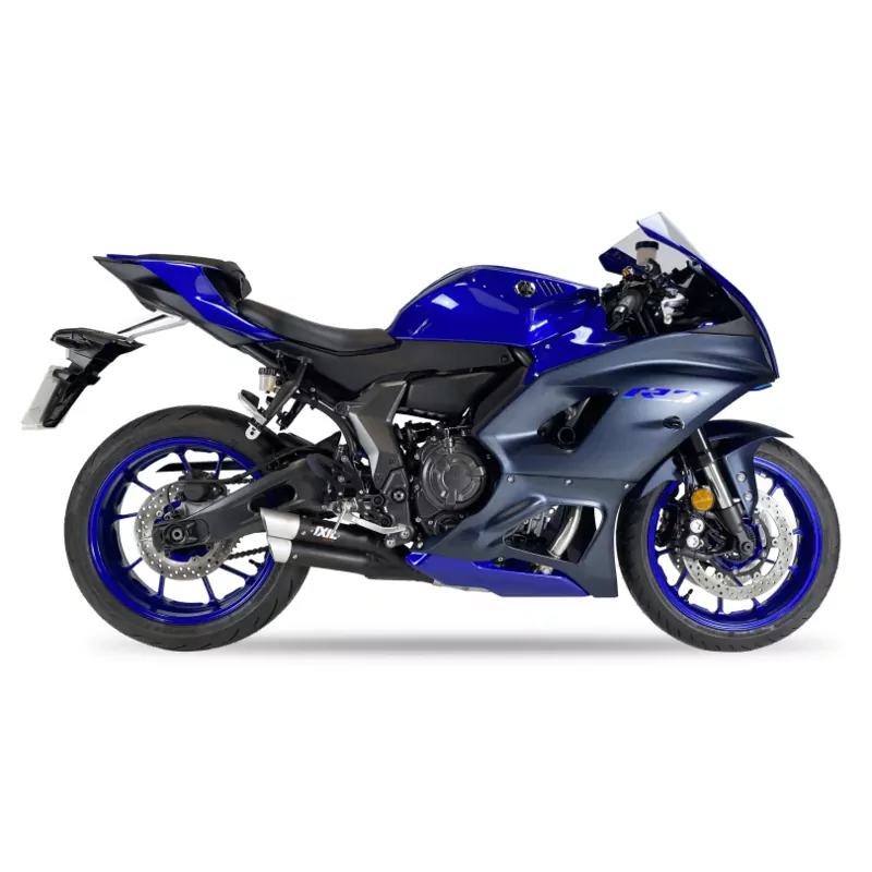 IXIL Hyperlow black XL Edelstahl-Komplettanlage für Yamaha YZF-R7 21- E-geprüft