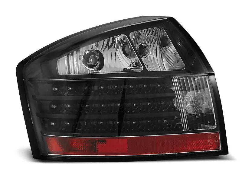 Led Tail Lights Black Fits Audi A4 10.00-10.04