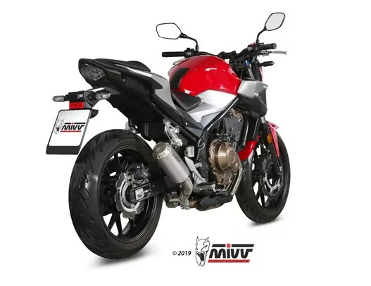 MIVV MK3 Edelstahl HONDA CB 500 F 19-21