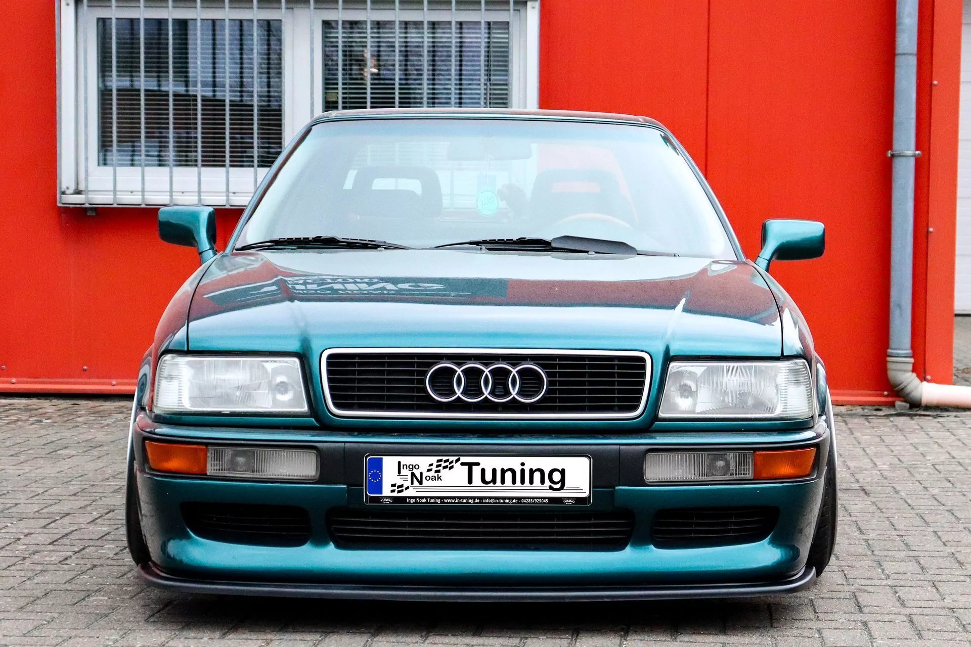 Cup Frontspoilerlippe für Audi 80 B4 mit Votex /Zender Front