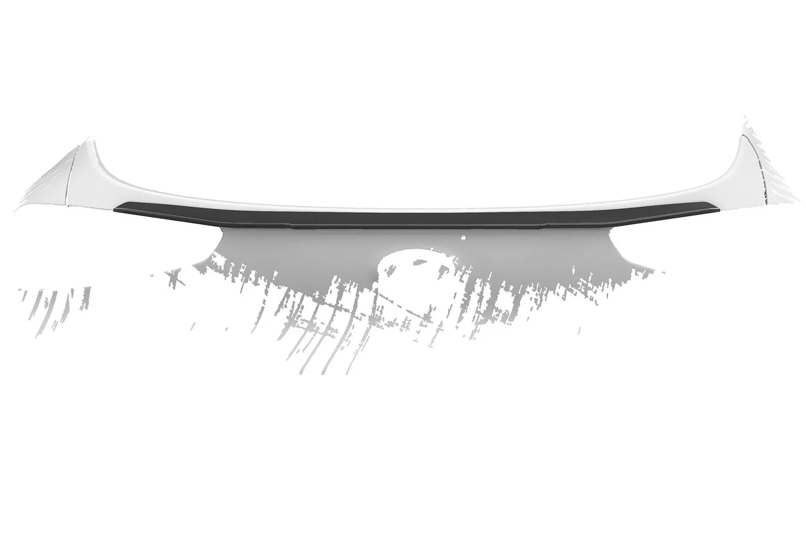 Heckflügel mit ABE für Hyundai Tucson (TL) HF762-M Carbon Look (matt)