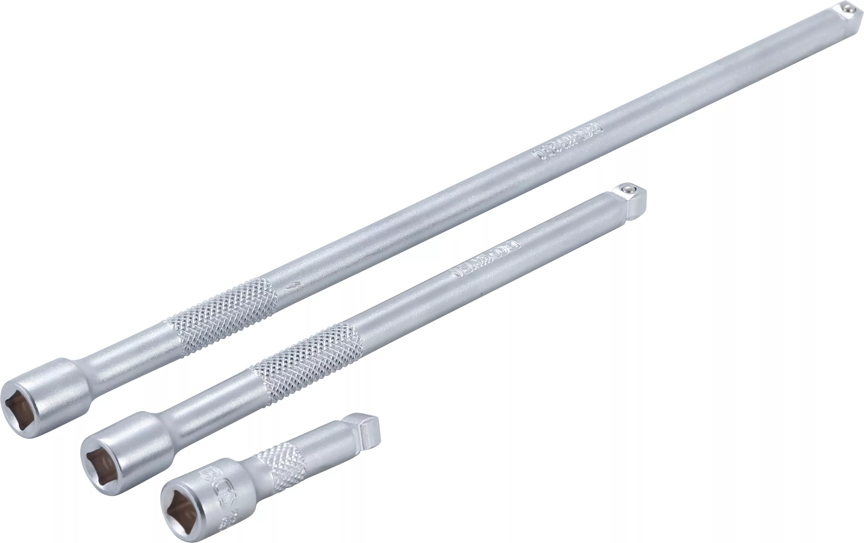 Kippverlängerungs-Satz | 6,3 mm (1/4") | 50 / 150 / 250 mm | 3-tlg.