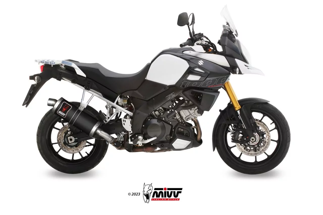 MIVV DAKAR Edelstahl Schwarz SUZUKI DL V-STROM 1000-XT 14-20