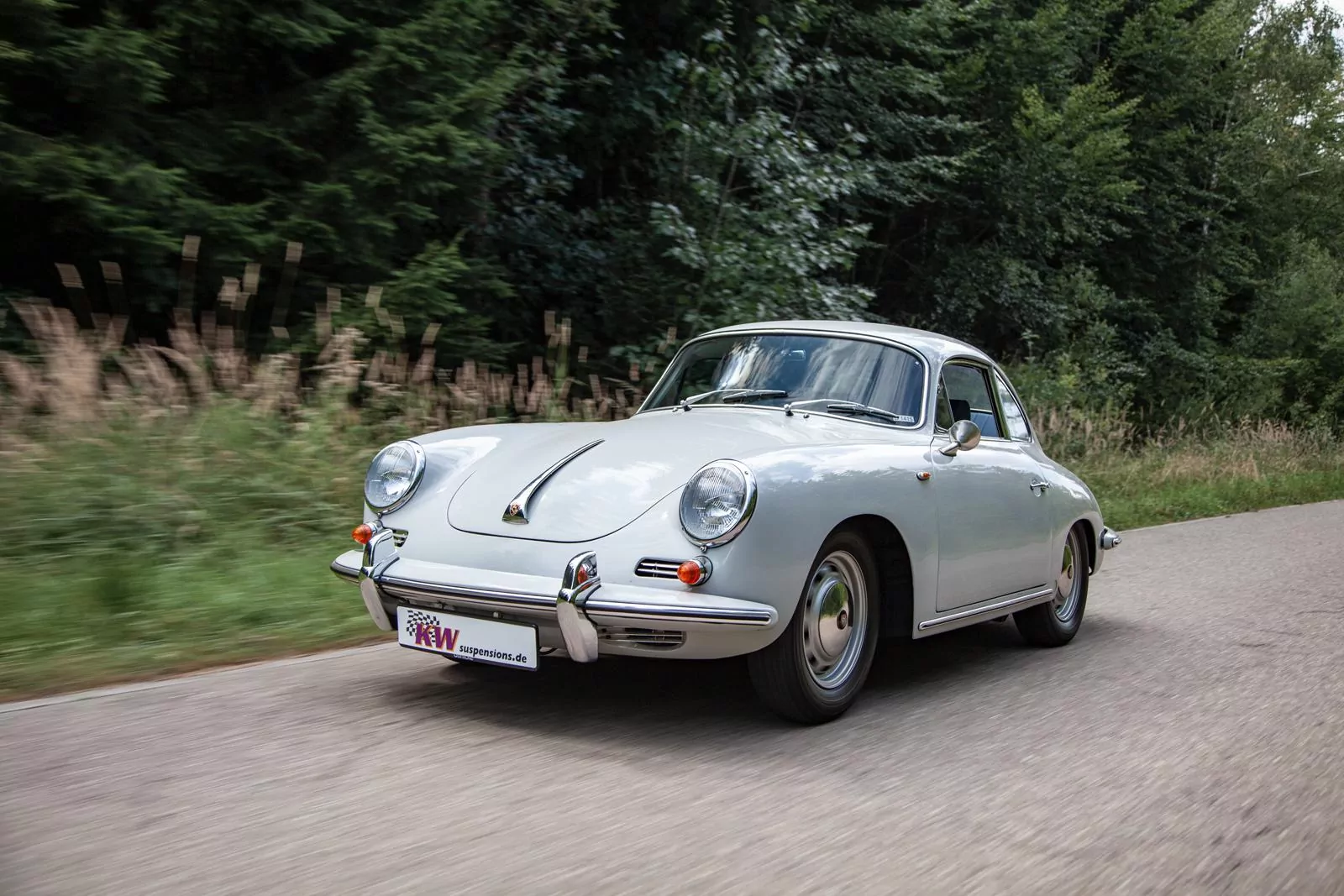 KW Dämpfersatz V2 inox PORSCHE 356 Coupe 09/1947-03/1968