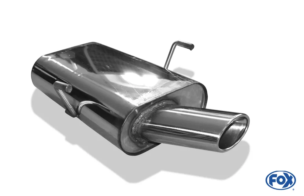 Peugeot 406 Limousine/ Coupe  Endschalldämpfer - 106x71 Typ 38