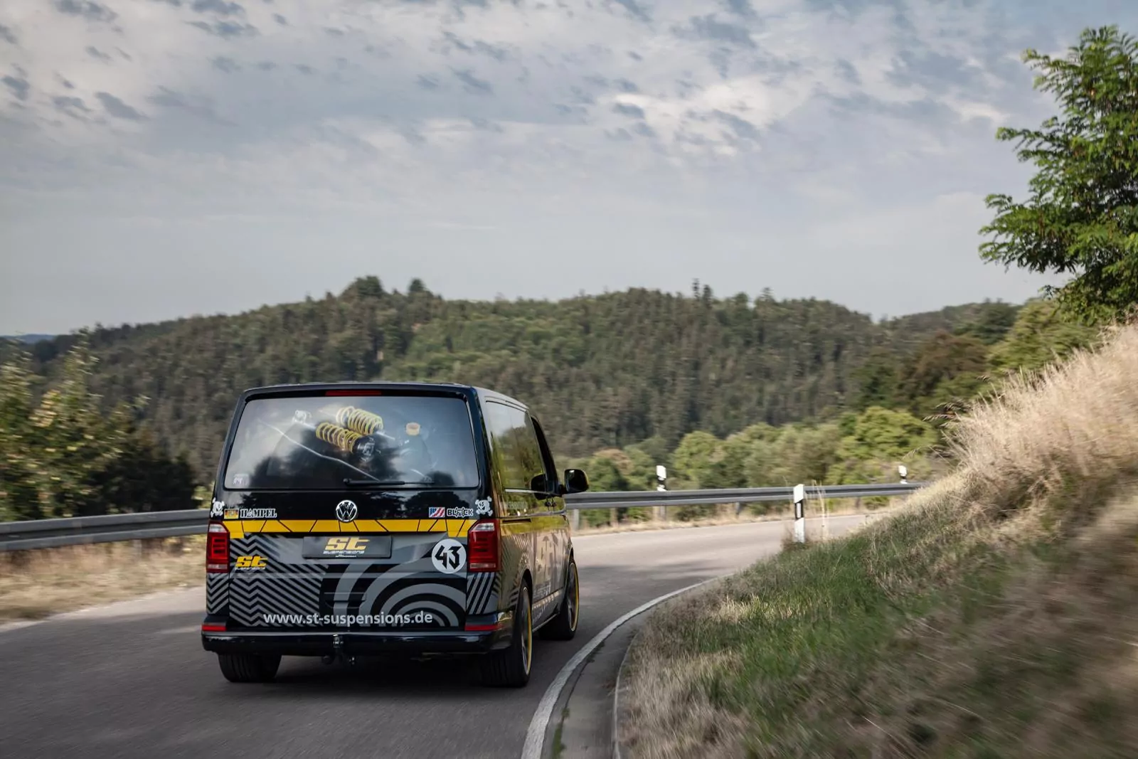 ST Gewindefahrwerk ST XA  (mit Härteverstellung) VW TRANSPORTER T5 Bus (7H_, 7E_) 04/2003-08/2015