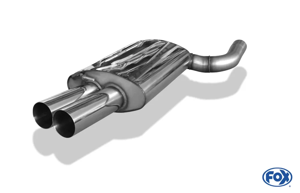 BMW E60/61 540i 545i  Endschalldämpfer - 2x90 Typ 10