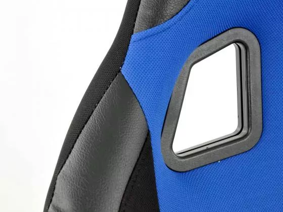 FK Sportsitze Auto Vollschalensitze Set Edition 4 Stoff blau