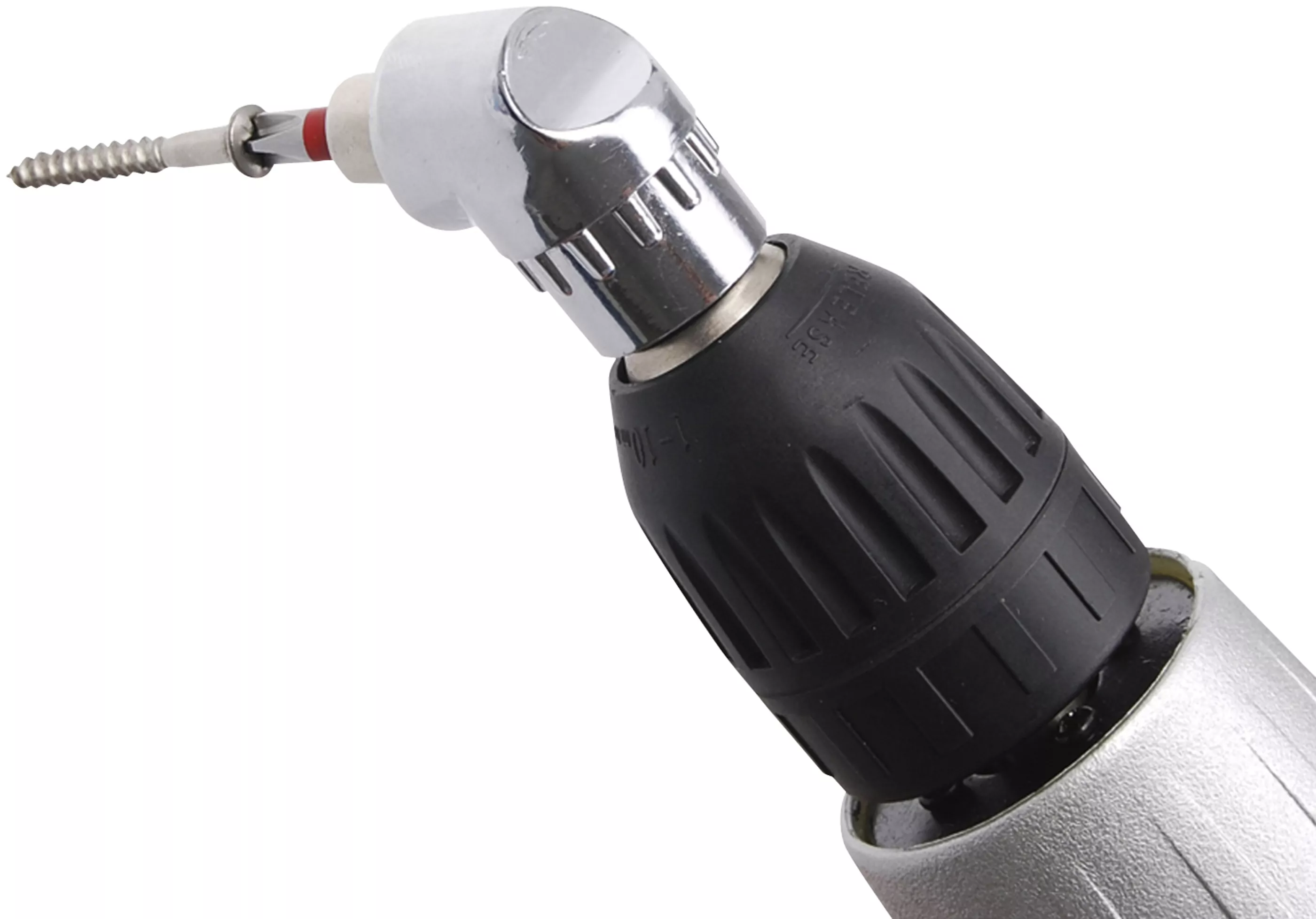 Winkel-Vorsatz-Bithalter | Antrieb Außensechskant 6,3 mm (1/4") | Abtrieb Innensechskant 6,3 mm (1/4")