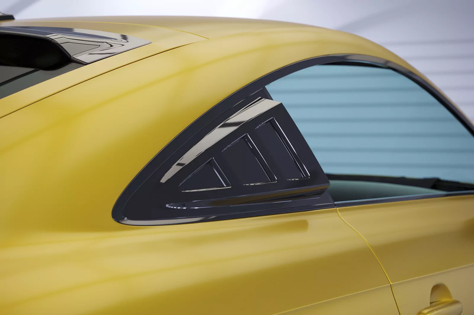 Seitenscheibenblenden für Audi TT (8J) Coupe SSB006 Schwarz Strukturiert