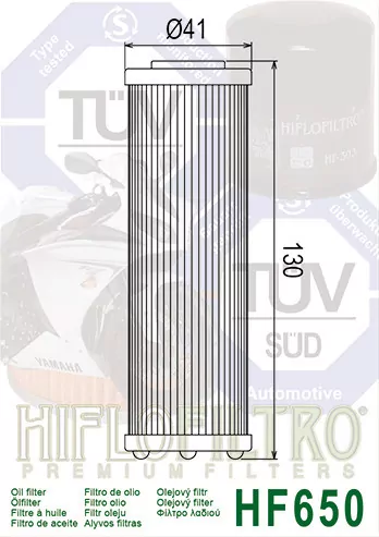 Hiflo Ölfilter Hf650