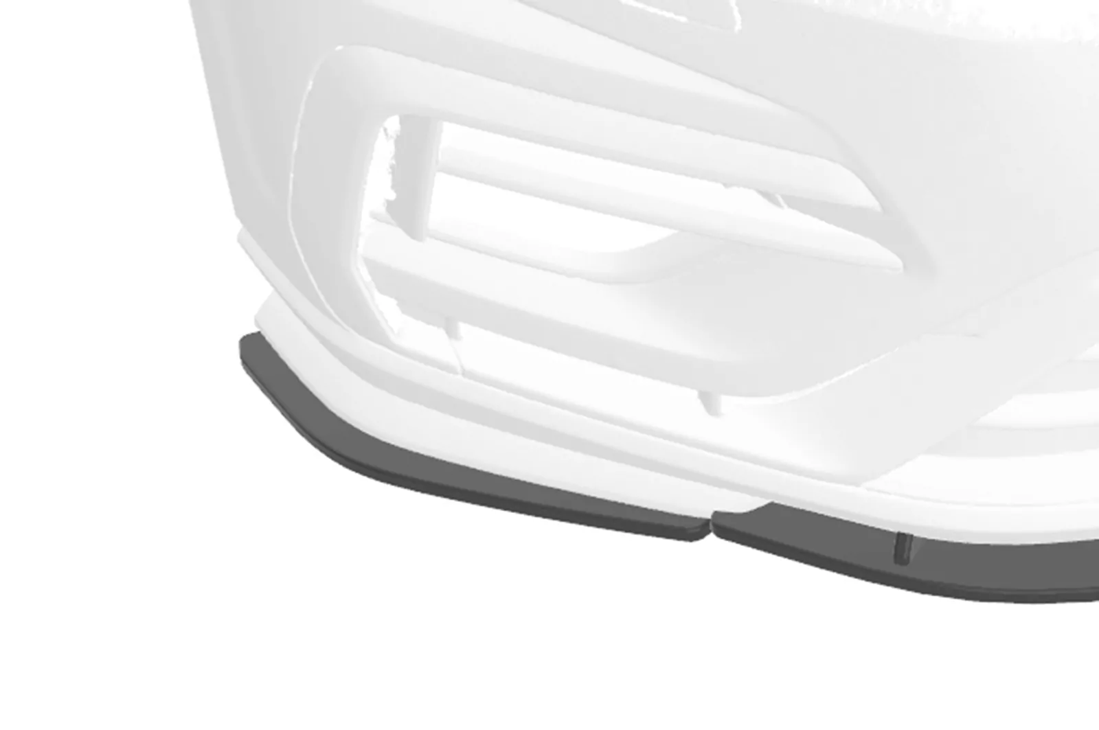 Cup-Spoilerlippe mit ABE für VW Golf 7 R / R-Line CSL680