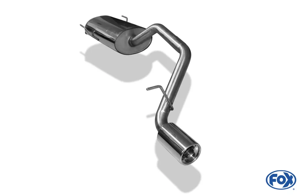 Daihatsu Terios J2 4x4  Endschalldämpfer einseitig - 1x90 Typ 13