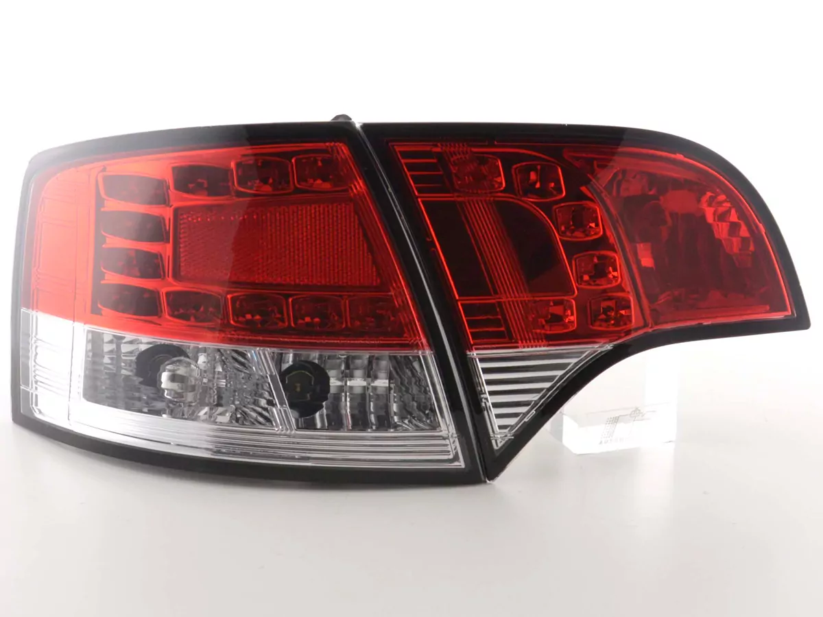 LED Rückleuchten Set Audi A4 Avant Typ 8E Bj. 04-08 rot/klar
