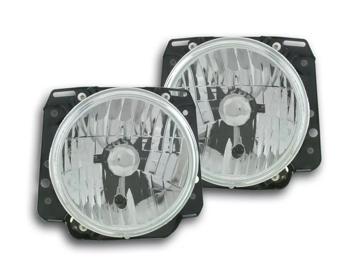 Scheinwerfer Set VW Golf 2 Typ 19 Bj 84-91 crystal chrom