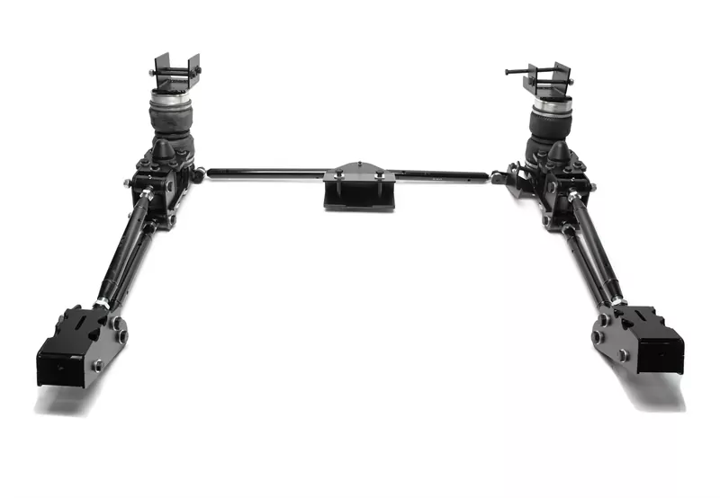 TA Technix Luftfedersatz / Blattfedernumrüstkit für Luftfahrwerk Hinterachse passend für Seat Inca / VW Caddy II