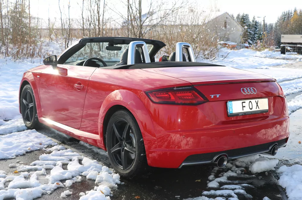 Dacia Duster 4x2 - Frontantrieb  Endschalldämpfer - 1x90 Typ 12