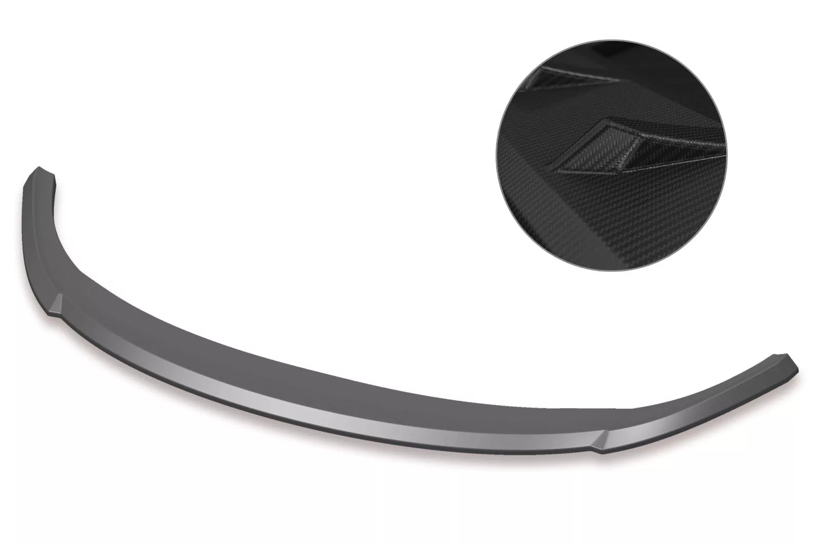 Cup-Spoilerlippe mit ABE für VW Golf 5 GTI/GT CSL382-M Carbon Look (matt)